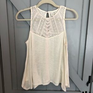 Flow-y Ivory Tank Top